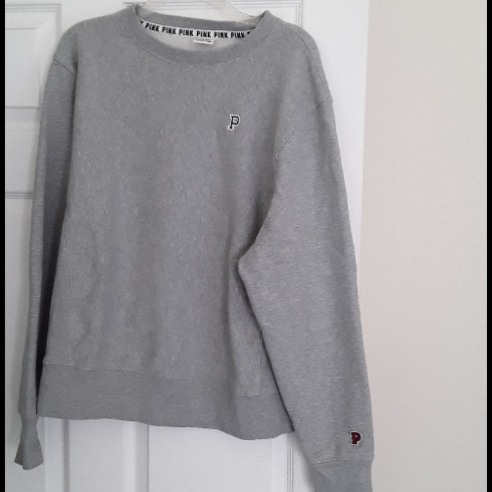 Gray PINK sweatshirt
